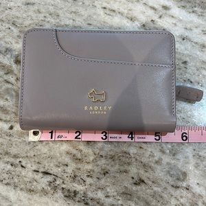 Radley London gray leather wallet